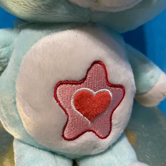 CARE BEARS VTG 2003 CARE BEAR COUSINS PROUD HEART CAT COLLECTORS EDITION 9” - Picture 5 of 13